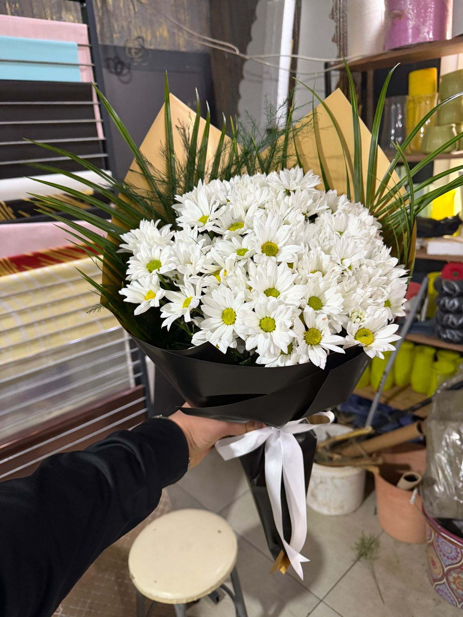 Beyaz Papatya Buketi